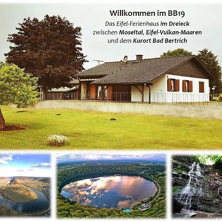 Bb19 Eifel-Ferienhaus Am Moseltal Mit Saunahaus Beuren  Esterno foto